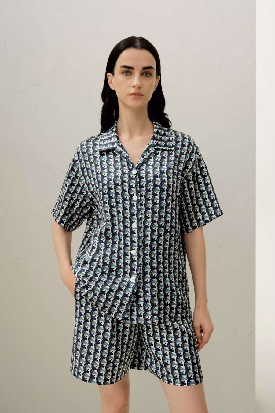 Taurus Zodiac Silk Pajama Short Set