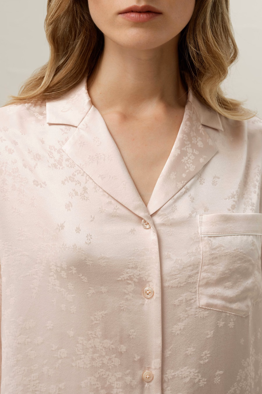 YING Jacquard-Schlafanzug-Set