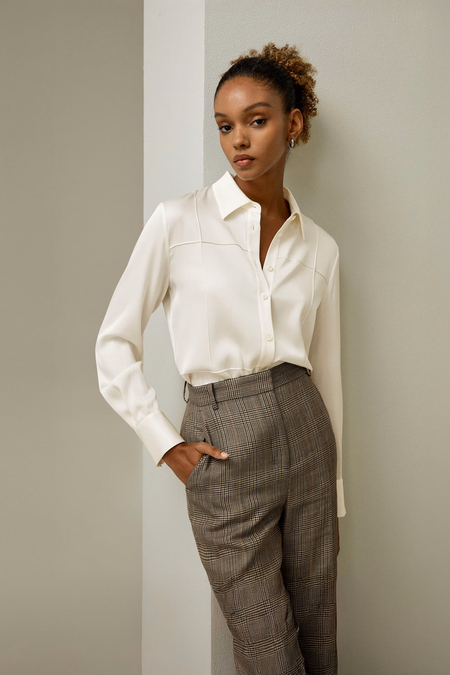 Sprezzatura Seidenbluse