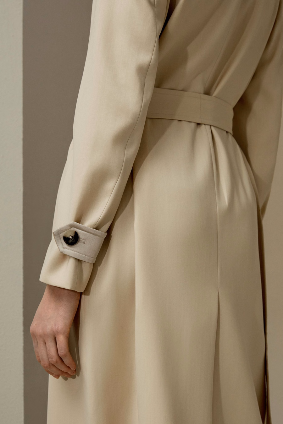 Wasserabweisender klassischer Trenchcoat
