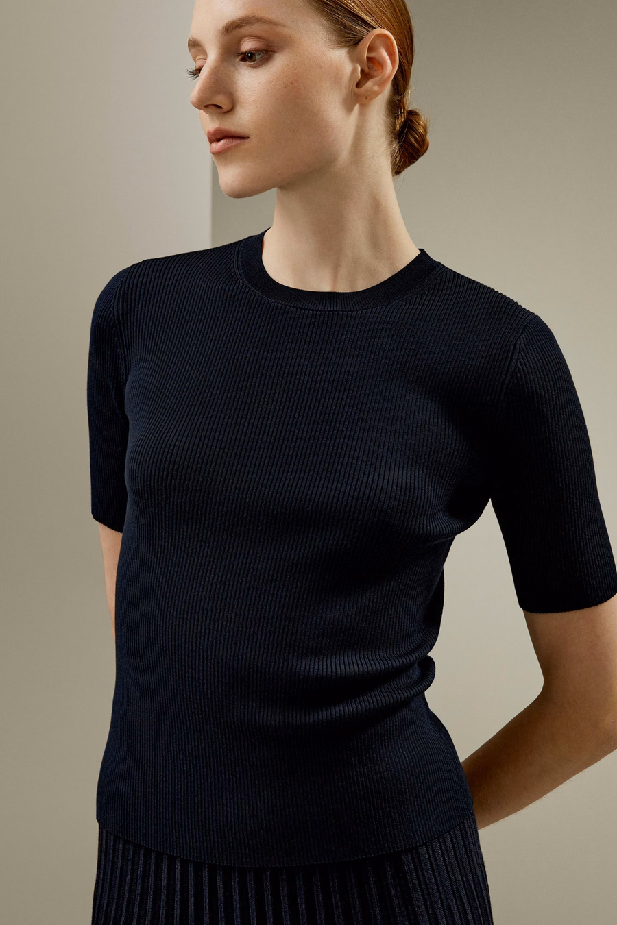 Essential Silk Knit Top
