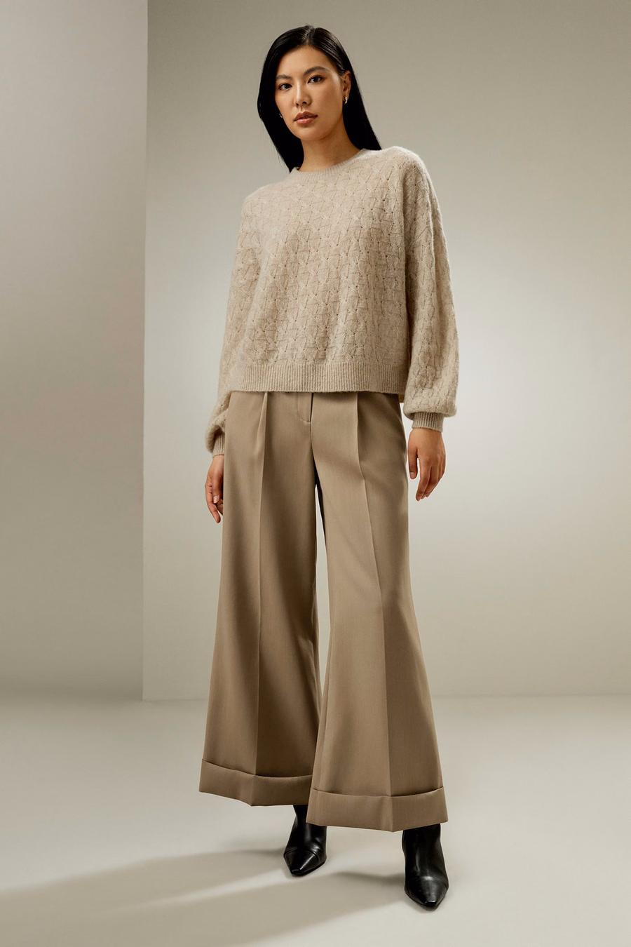 Seiden-Kaschmir-Mix-Pullover