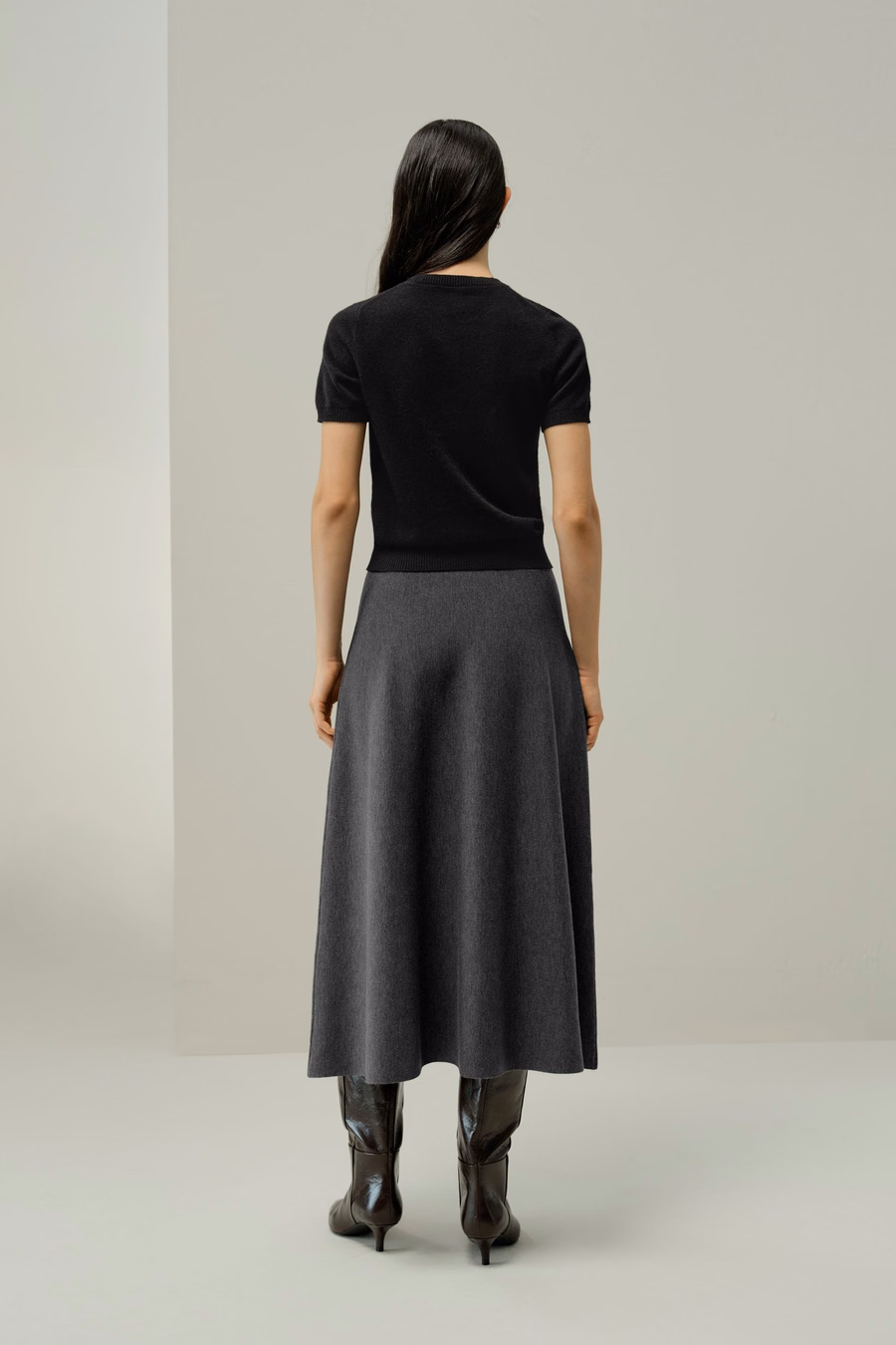 LILYSILK Worry-Free Wool Skirt
