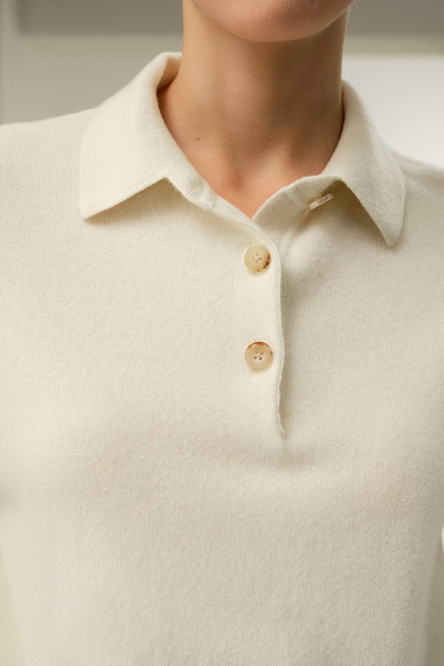 Baby Cashmere Polo Shirt