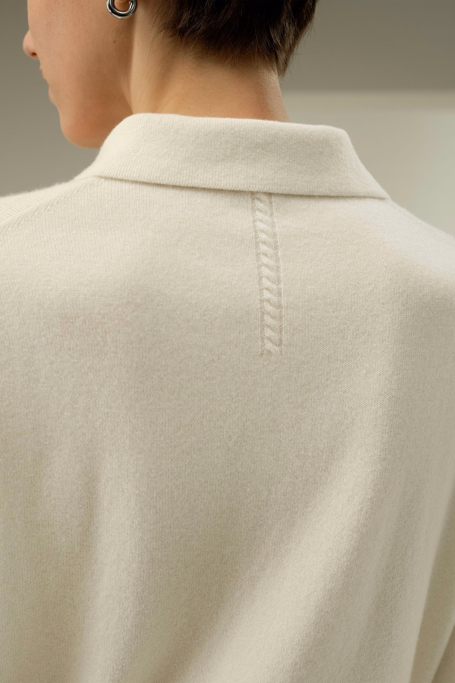 Baby Cashmere Polo Shirt