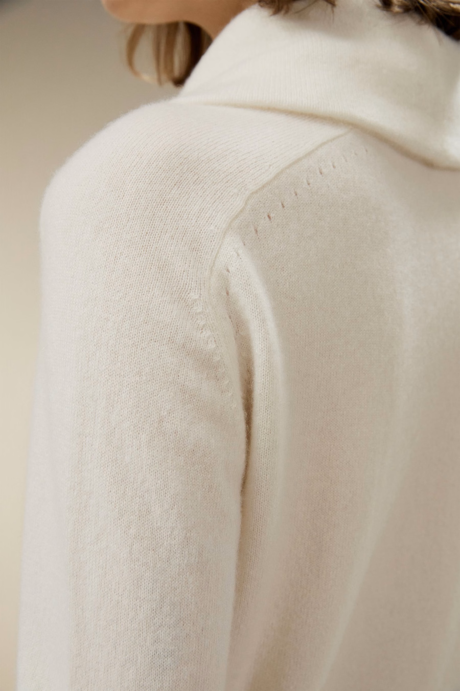 Cashmere Cowl Neck Sweater