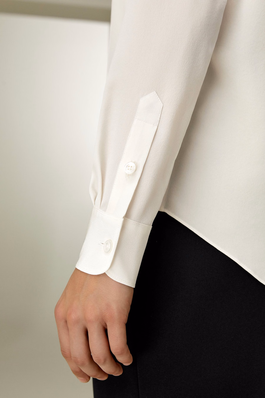 Seiden-Fliege-Bluse