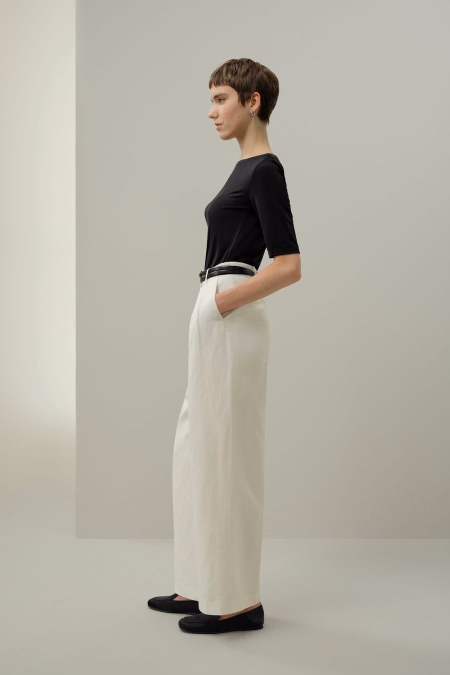 Seidenbreeze Jersey Stretch Bootneck-Top