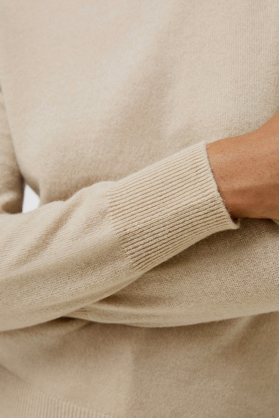 Reiner Kaschmir Rollkragenpullover