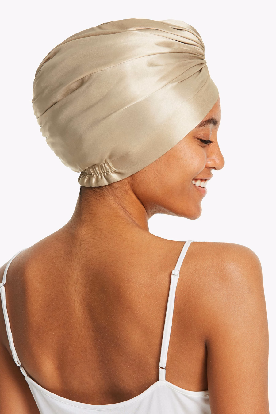 Premium Seiden-Turban für Frauen
