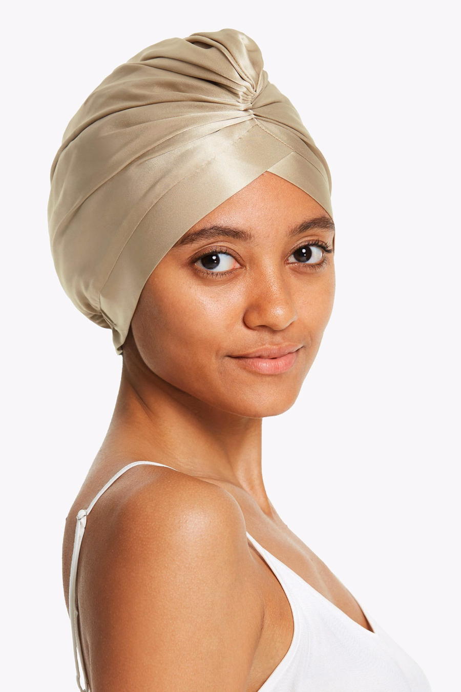 Premium Seiden-Turban für Frauen